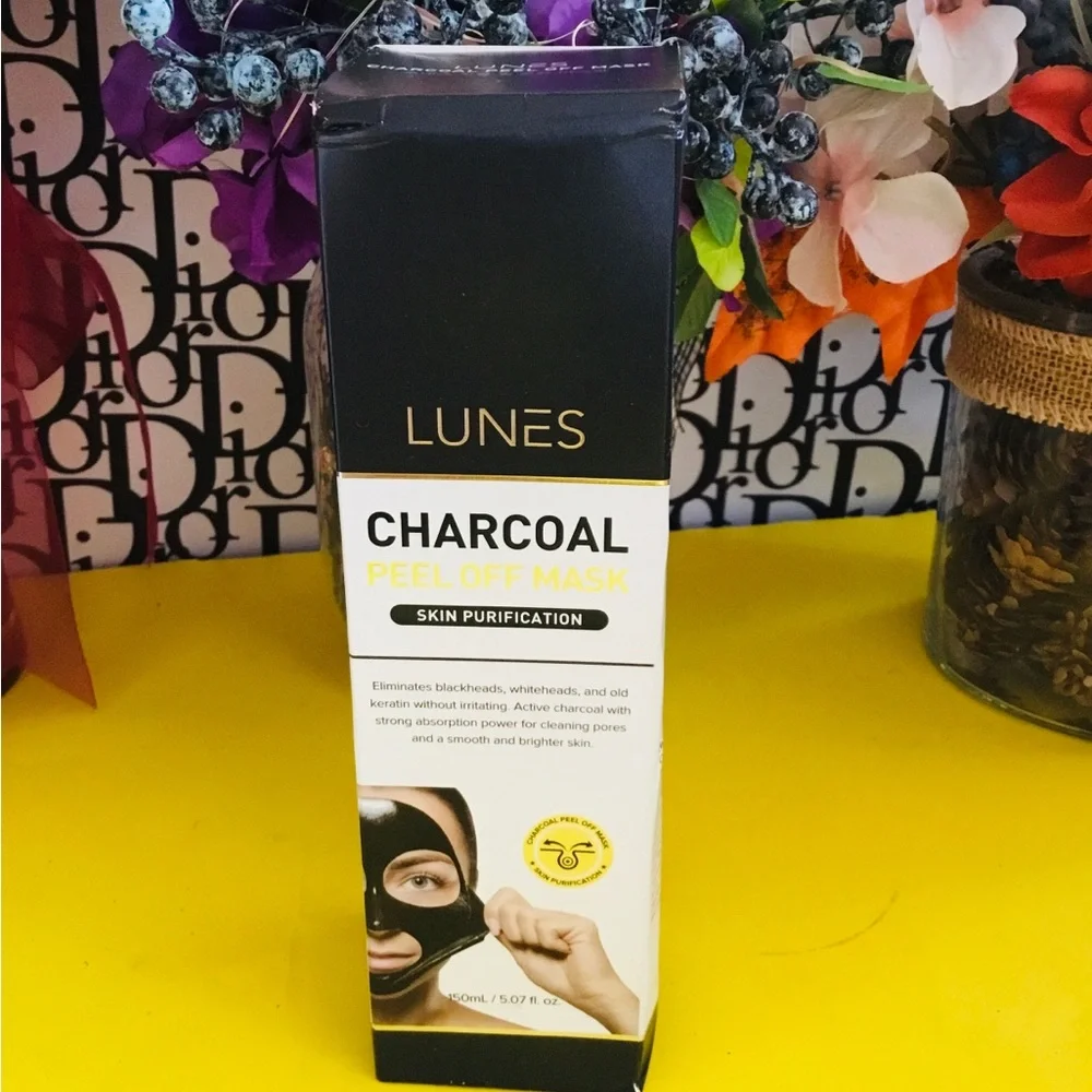 LUNES Charcoal Peel Off Mask - Picture 3 of 3
